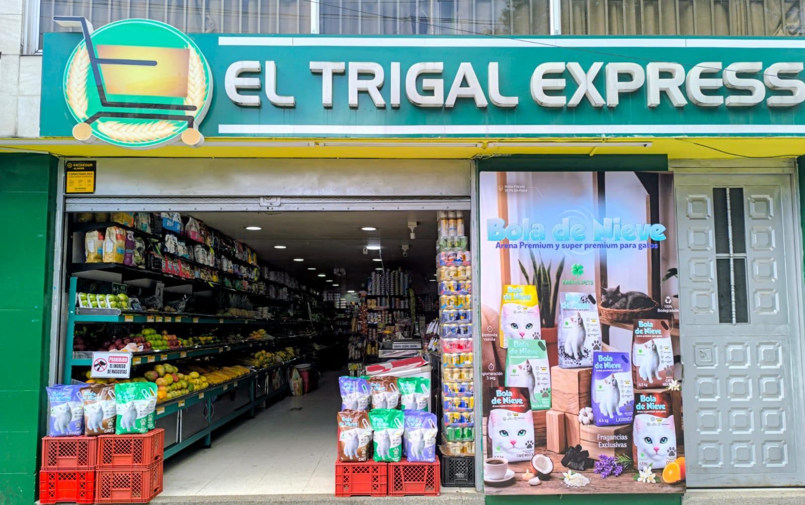 El Trigal Express — Punto de distribución Bola de Nieve